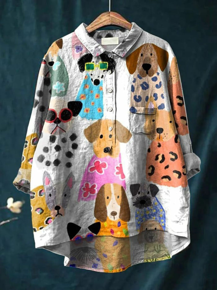 Poppy™ | Playful Pup Shirt