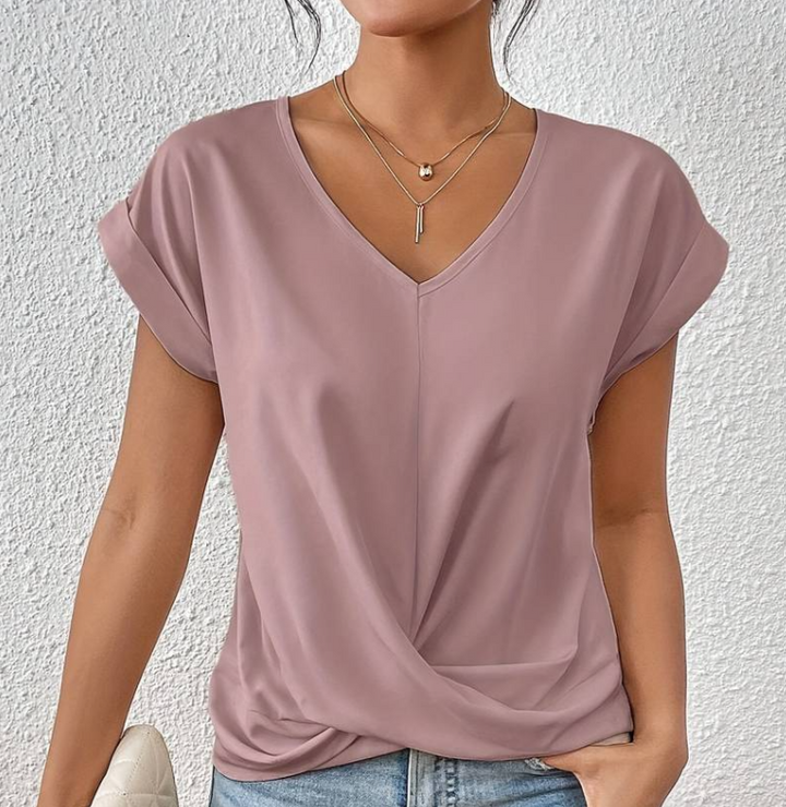 Clara | Elegant Fit V-Neck Top